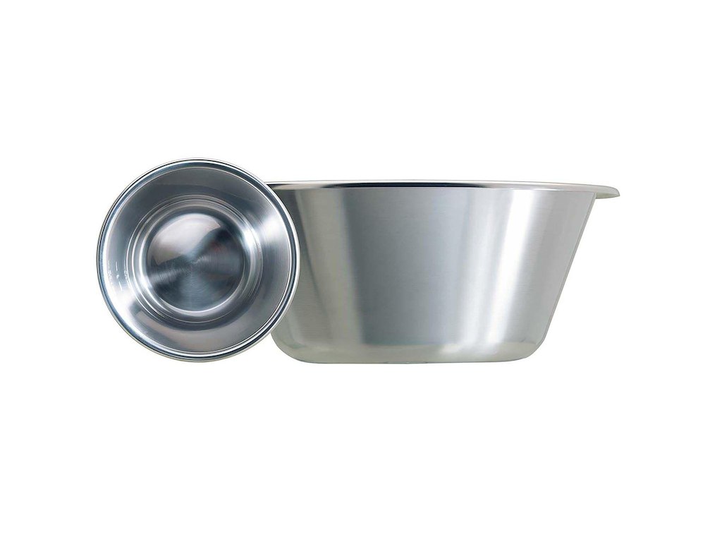 Røreskål 1.5 ltr Ø21.5x9 cm Rund bund Høj model Rustfri stål