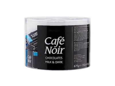 Chokolade Cafe Noir Ass. Mørk/Lys 4.5 gr