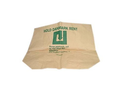 Papirsæk 110liter B700xL950mm 1-lag Brun