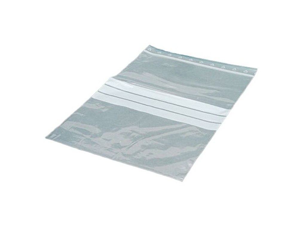 Lynlåspose 170x230 mm 50 my med Skrivefelt LDPE