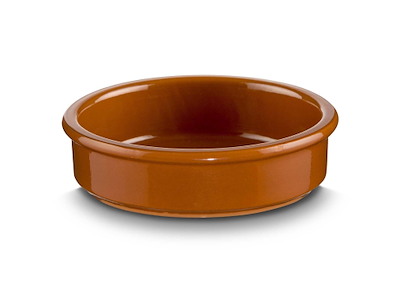 Skål Terracotta Regas Ø80x27 mm Rustik Rød/Brun