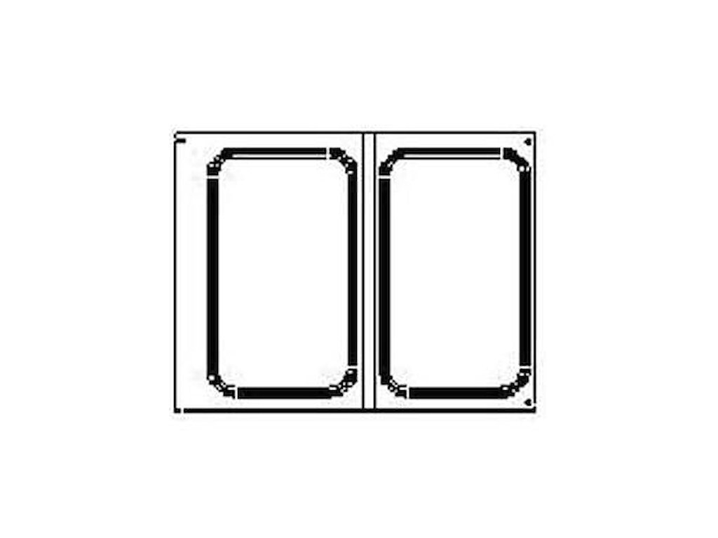 Kassette til 1/4 GN 1-rum Bakke 855018 passer til TP16/DF25