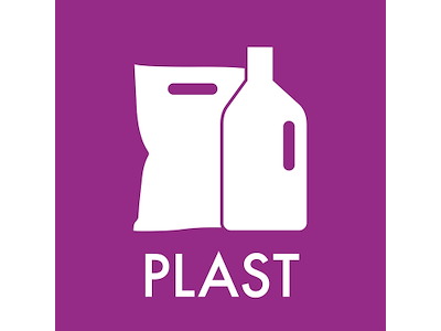 Piktogram L120xB120mm Plast