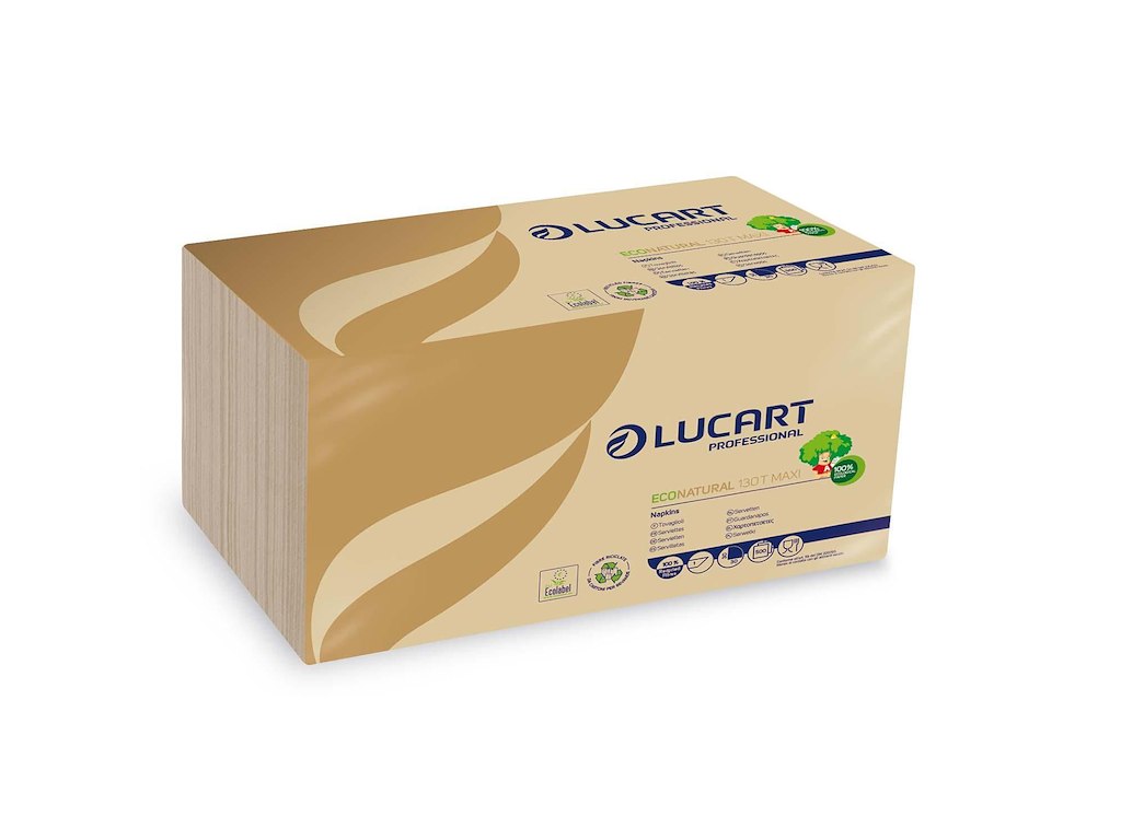 Serviet Econatural 1 lag 30x30 cm Natur