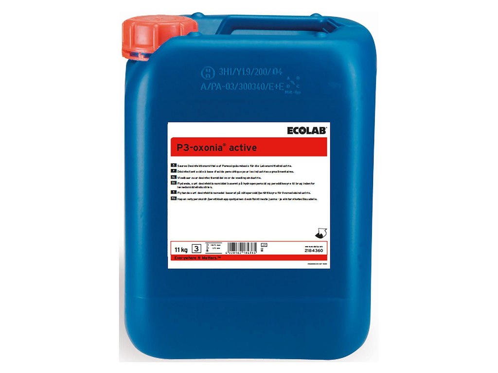 Rengøring CIP surt Topaz AC2 til kalk og protein i levnedsmiddelbranchen 12 kg