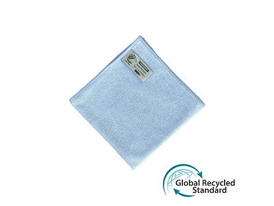 Microfiberklud Super Tentax 32x32cm Svanemærket Blå 70% genanvendt