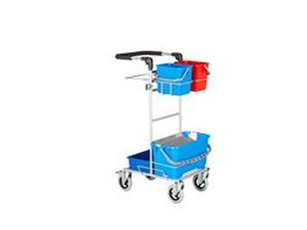 Rengøringsvogn Ergo med softhjul 2x1 6/22 ltr Spande Drypsystem