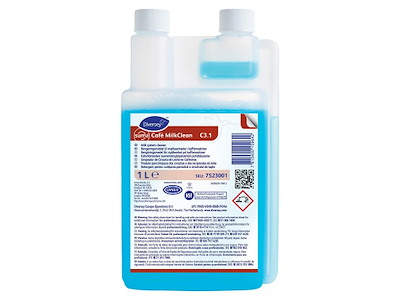 Rensemiddel surt Suma Café MilkClean til mælkeskummere i kaffemaskiner 1 ltr