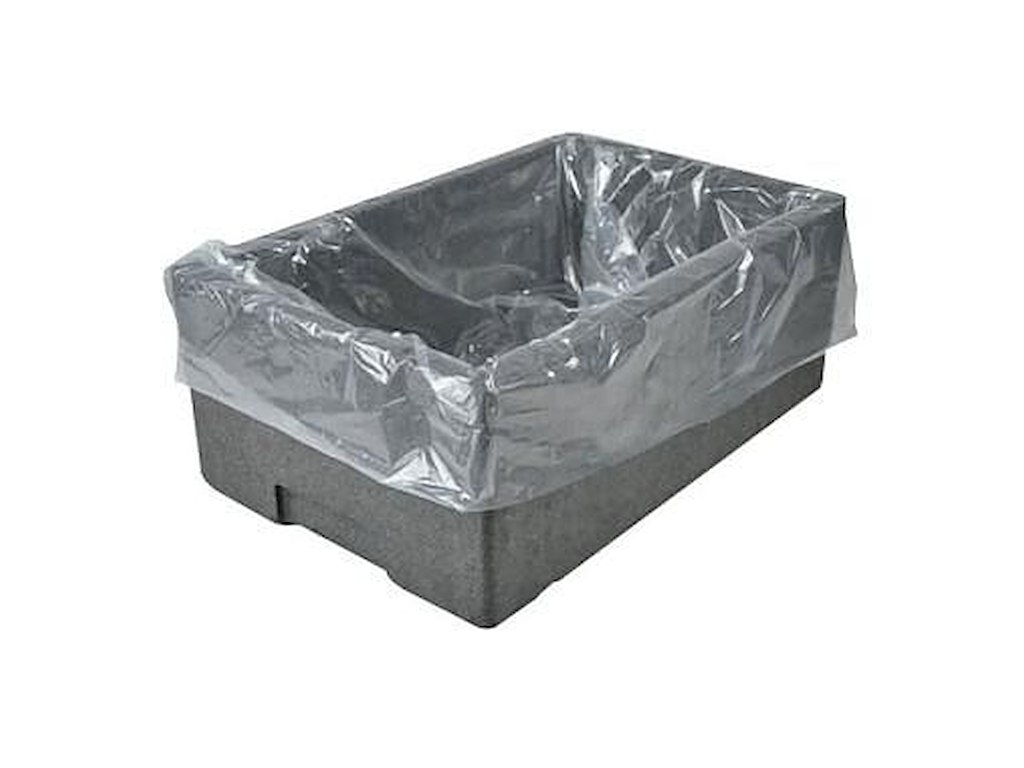 Indlægspose 425/150x500 mm 30 my Foringspose PE Klar