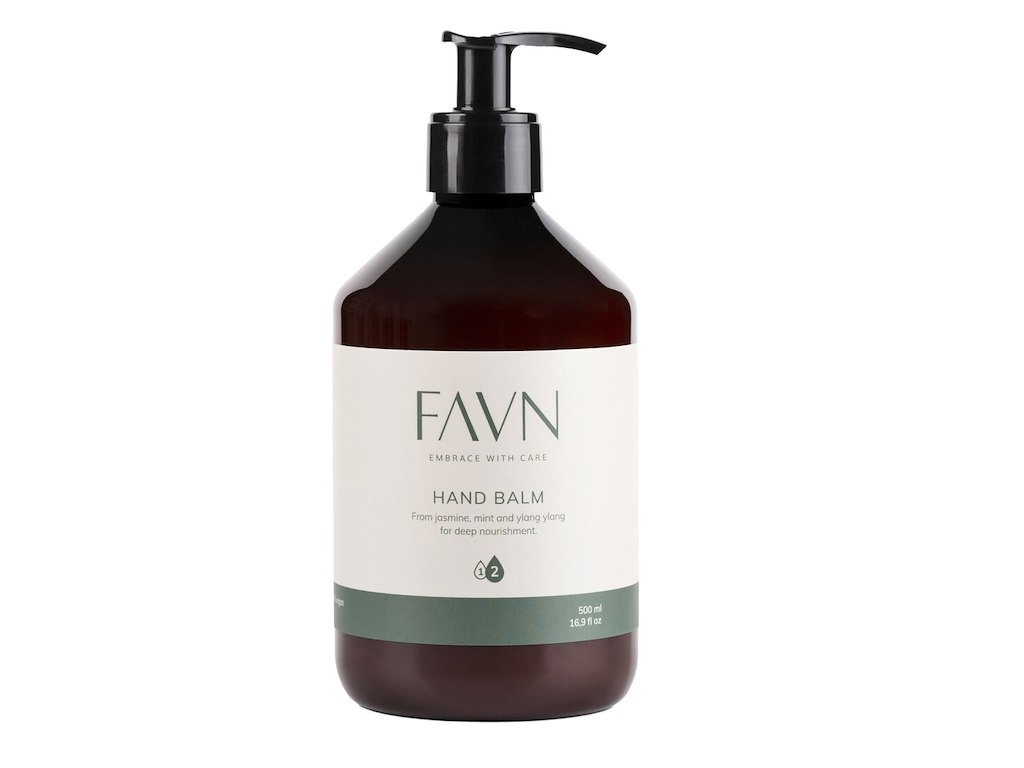 Hudcreme FAVN Hand Balm Jasmint 500ml med Parfume/Pumpe