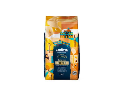 Kaffe Lavazza Tales Of Italy Canal Grande 1kg Hele Bønner