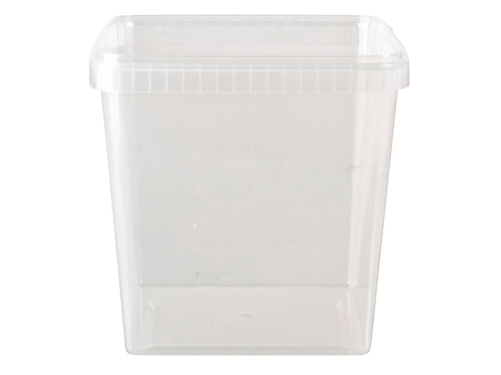 Bøtte 5548 5000 ml 195x195x190 mm Fryseegnet minus 20 grader PP Klar