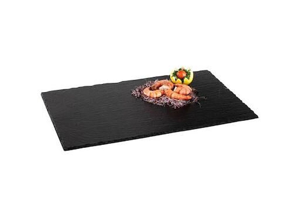 Serveringsplade 1/3 GN 32.5x17.5 cm Naturskifer