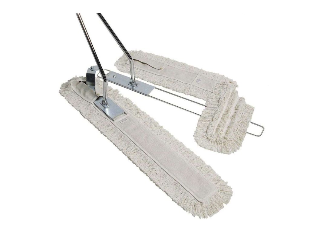 Bomuldsmoppe til saksmoppe, 2x100 cm