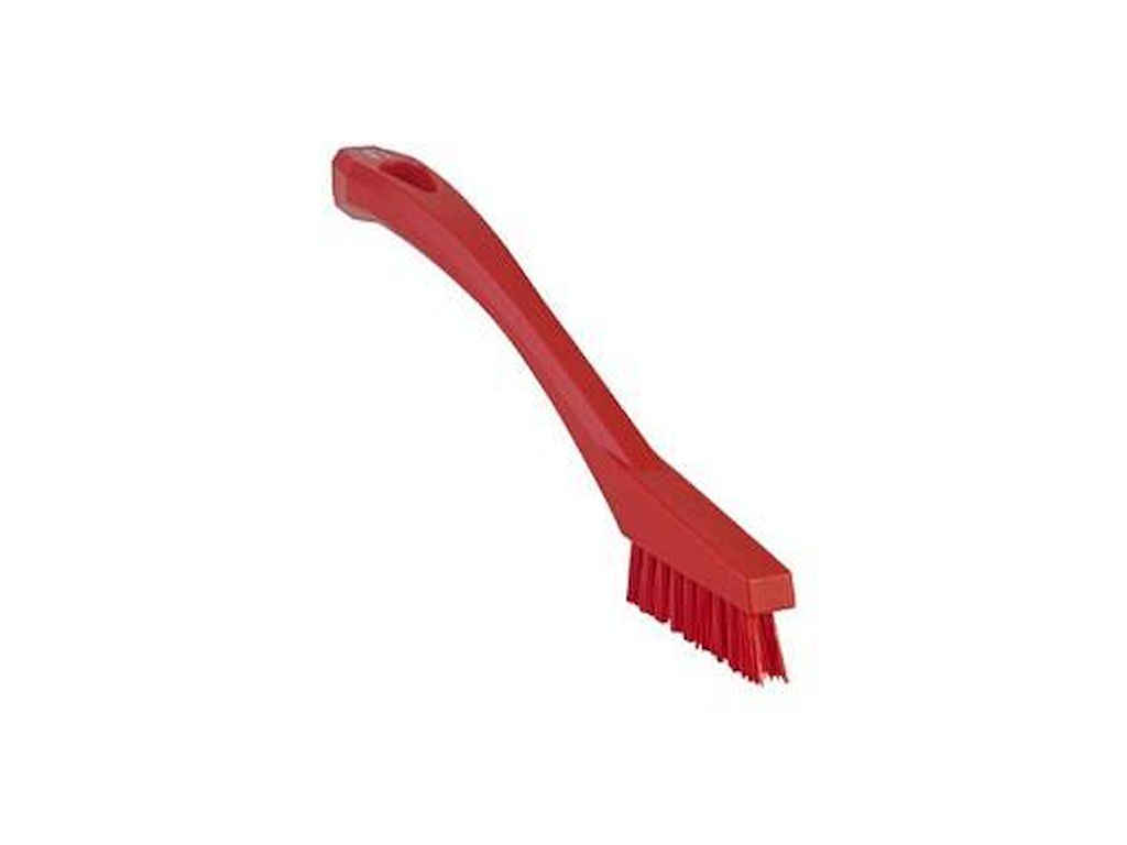 Detaljebørste Stiv Rød til pakninger/gummilister/fuger/samlinger