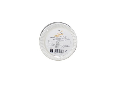 Paptallerken Catersource ?15 FSC Bionedbrydning Hvid