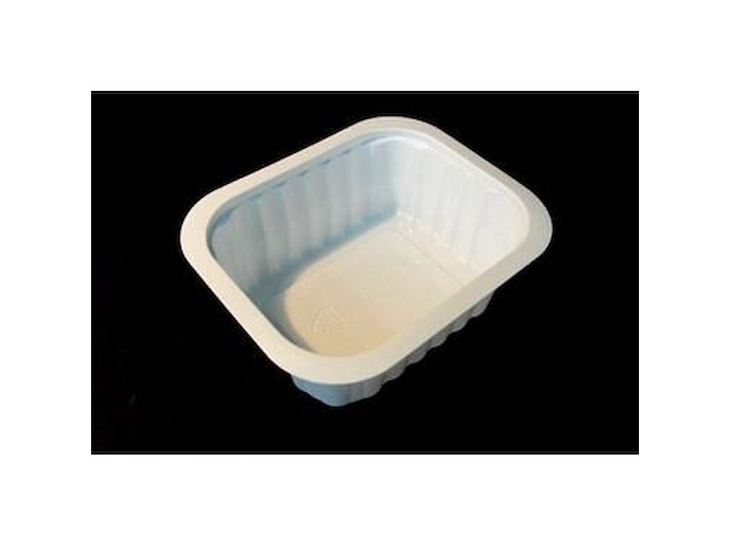 Bakke 1-rum 1/8 GN 470 ml 138x114x53 mm PP Hvid