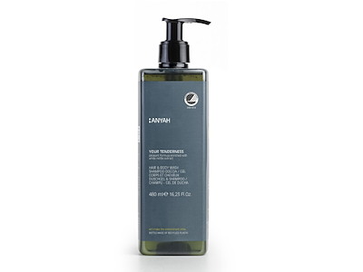 Shampoo Anyah Your Tenderness Gentle Hair & Body 480ml Svanemærket m Pumpe