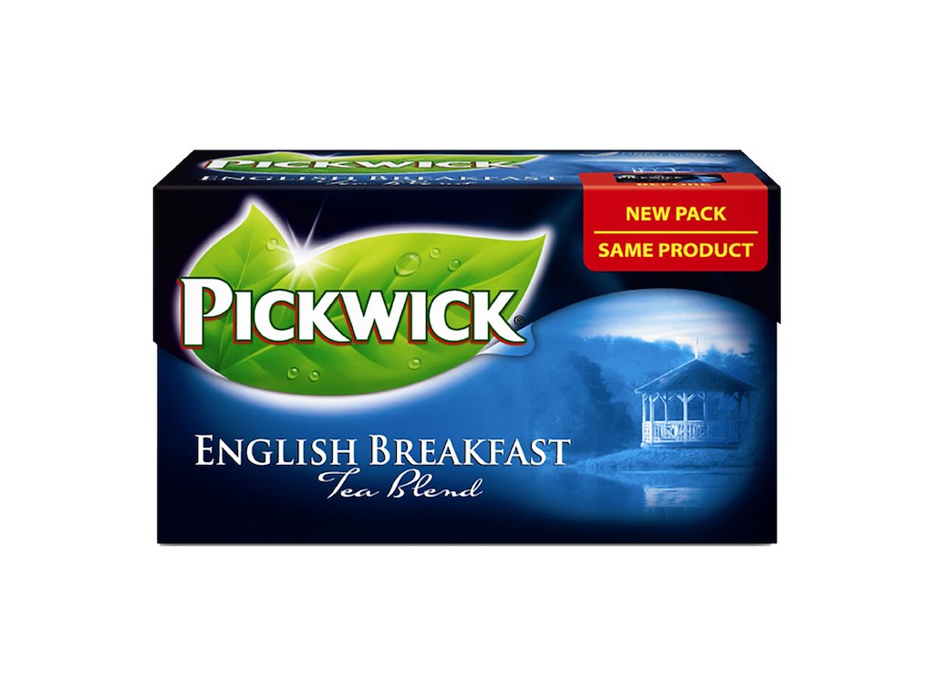 Te Sort Pickwick English Breakfast 20 breve