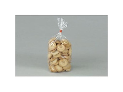 Plastpose 180x270+75 mm med Bund uden Fals OPP Klar