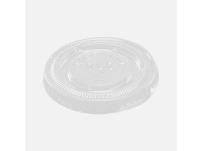 Plastlåg Ø62 mm APET Klar til Dressingbæger 60 ml