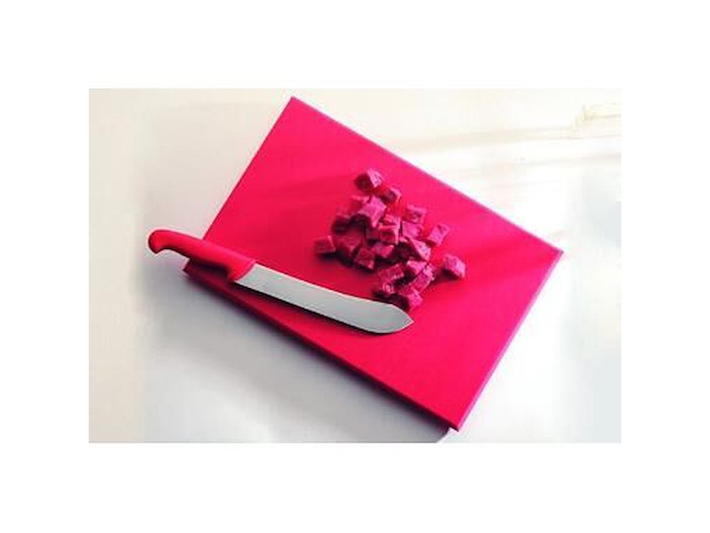 Skærebræt 46x30x2.5 cm Ekstra kraftig PE Rød