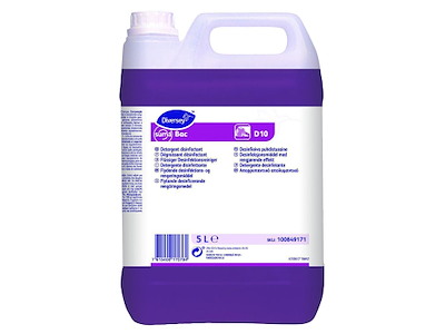 Desinfektion Suma Bac Conc D10 Kvartenær ammoniumklorid 5ltr til overflader