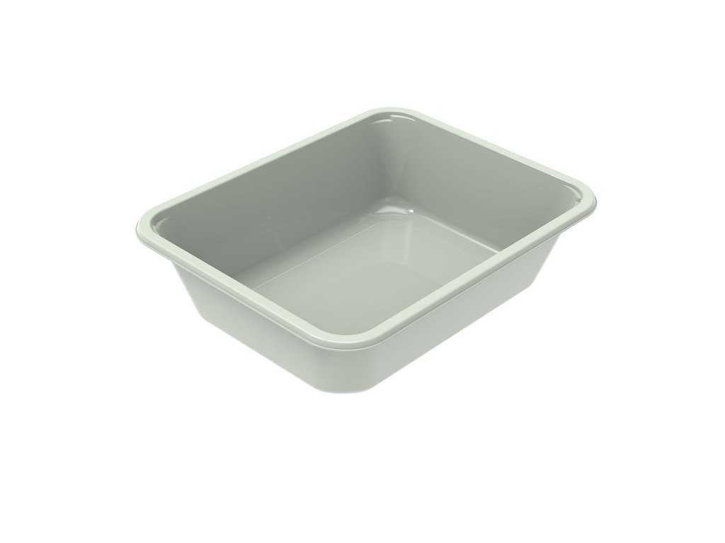 Bakke 1-rum C2227-1F rektangulær L227xB178xH59mm 1660ml CPET Evolve