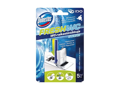 Luftfrisker/Toiletfrisker Domestos WC Sticks Ocean Fresh med Parfume til IFÖ WC