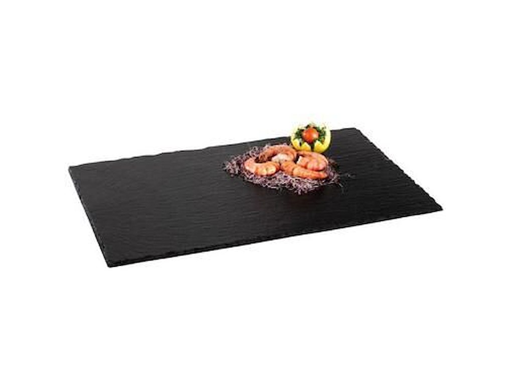 Serveringsplade 1/1 GN 53x32.5x1 cm Naturskifer