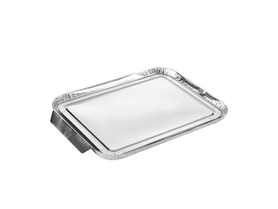 Alulåg forformet 229x180mm til alumenu bakker 1/2/3 rum OMPAKKES 10x100stk