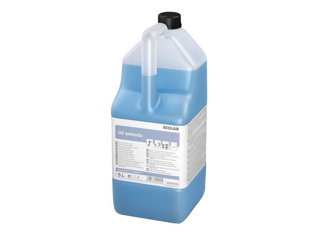 Universalrengøring Imi Ammonia med Farve/Parfume 5 ltr Blå