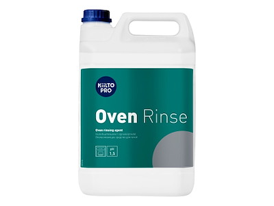 Ovnafspænding Flydende Kiilto Pro Oven Rinse 5ltr Blå Skyllemiddel t. Auto-progr