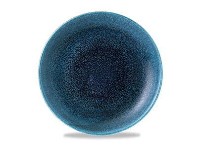 Tallerken Coupe Stonecast Aqueous Ø16.5 cm Porcelæn Lagoon