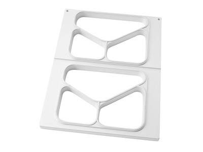 Bordpapir 60x60 cm 90 gr Hvid