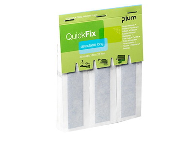 Plaster Detactable Lang Sporbar Blå