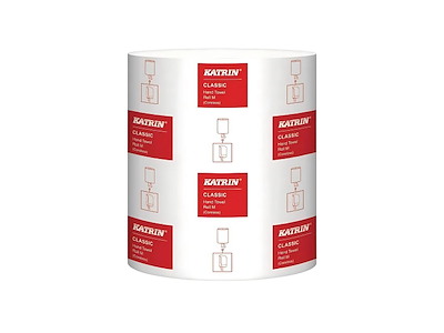 Håndklæderulle Katrin Midi 1-lag 205 mm x320 m uden Hylse Uperforeret