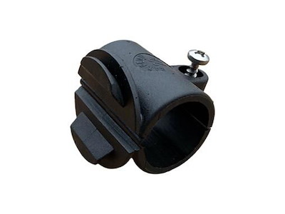 Rørfix til 22 mm rør Sort til Skafteholder 13723