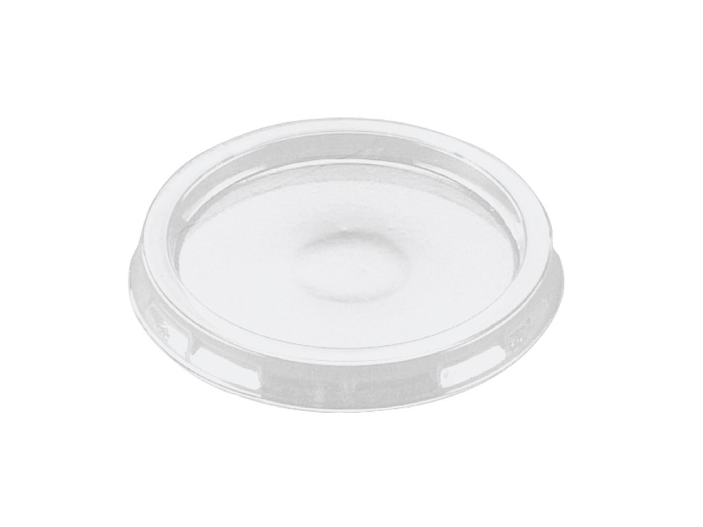 Snap-on låg RPET Klar til Alubakke Ø85 mm vnr 7339 og 105555 og 107458-1