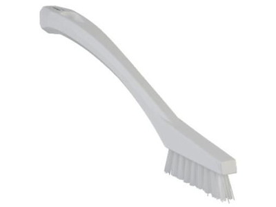 Detaljebørste Stiv Hvid til pakninger/gummilister/fuger/samlinger