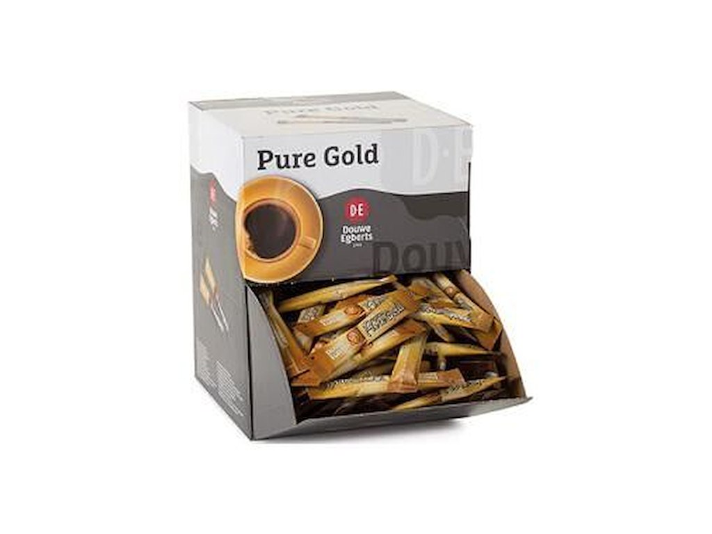 Kaffe DE Pure Gold 1,5g sticks instant frysetørret