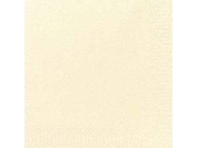 Serviet Duni 33x33cm 3-lag Cream 125 stk