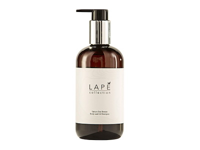 Shampoo LAPĒ Collection Sakura Sea Breeze Body Wash & Shampoo 300ml med Pumpe
