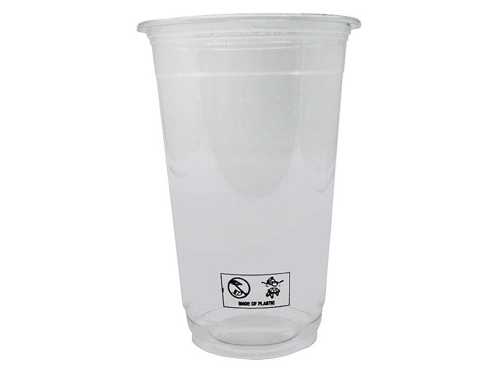Plastglas 16 oz/50 cl Ø95/55x135 mm rPET Klar