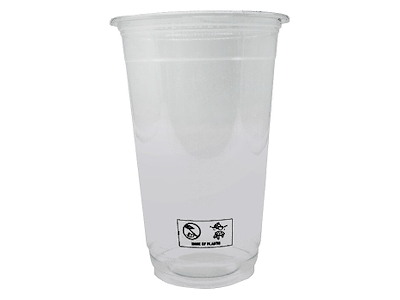 Plastglas 16 oz/50 cl Ø95/55x135 mm rPET Klar