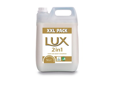 Cremesæbe Hair and Body Lux Professional 2-i-1 5ltr Svanemærket med Parfume