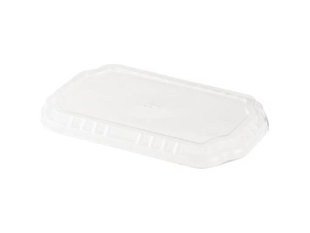 Låg 1/4 GN 256x163x12 mm APET Klar