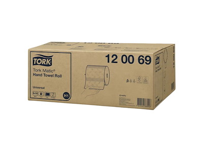 Håndklæderulle Tork Matic Universal H1 System 2-lag 150 m Hvid