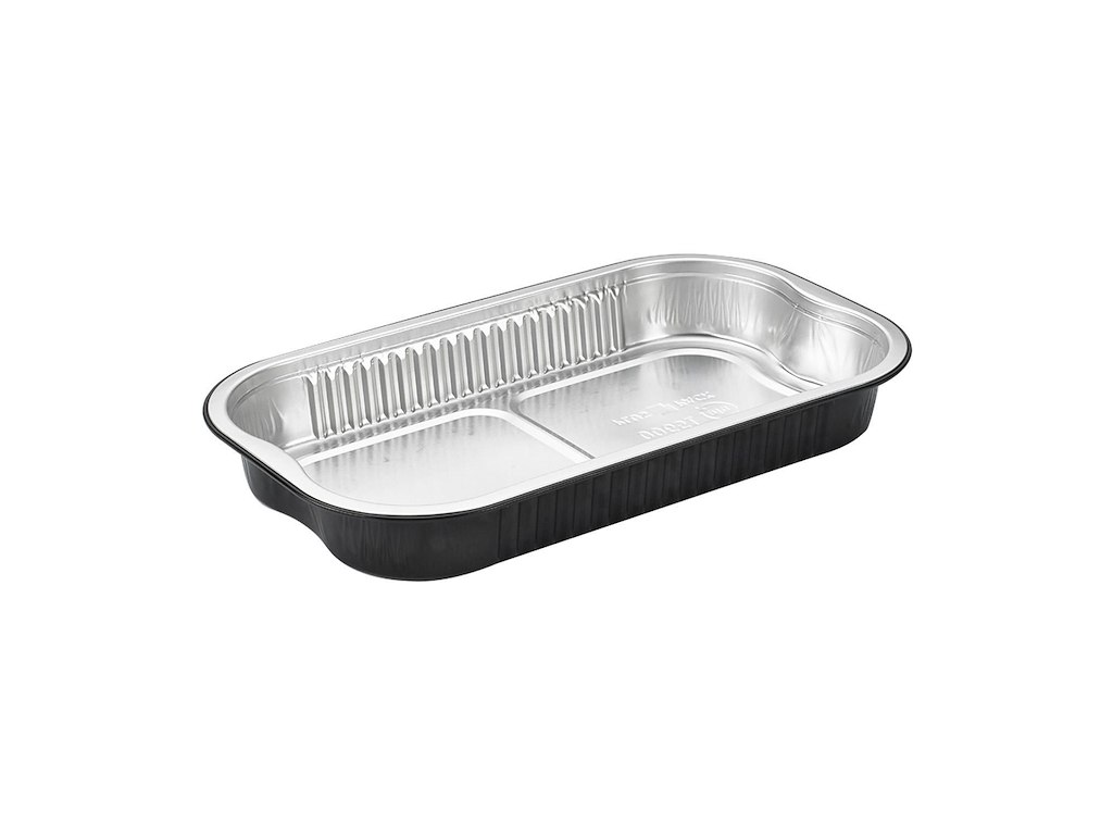 Alubakke Ready2Cook 700 ml sort 234x138x30 mm