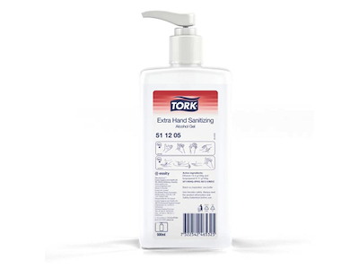 Hånddesinfektion Tork Gel Extra Hand Sanitizing 500ml med Alkohol/Pumpe